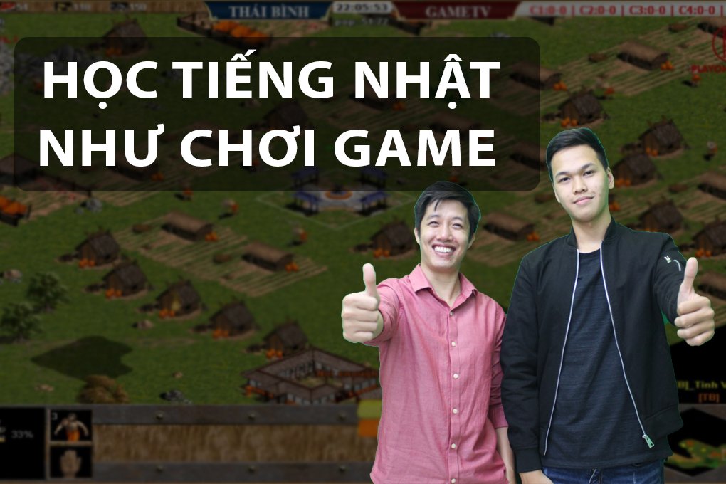 Học tiếng Nhật như chơi game