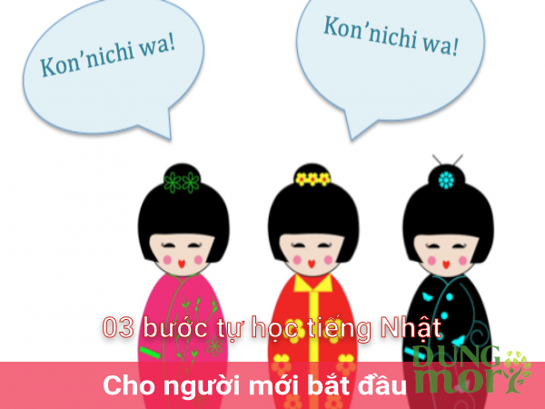 3 bước tự học tiếng nhật cho người mới bắt đầu