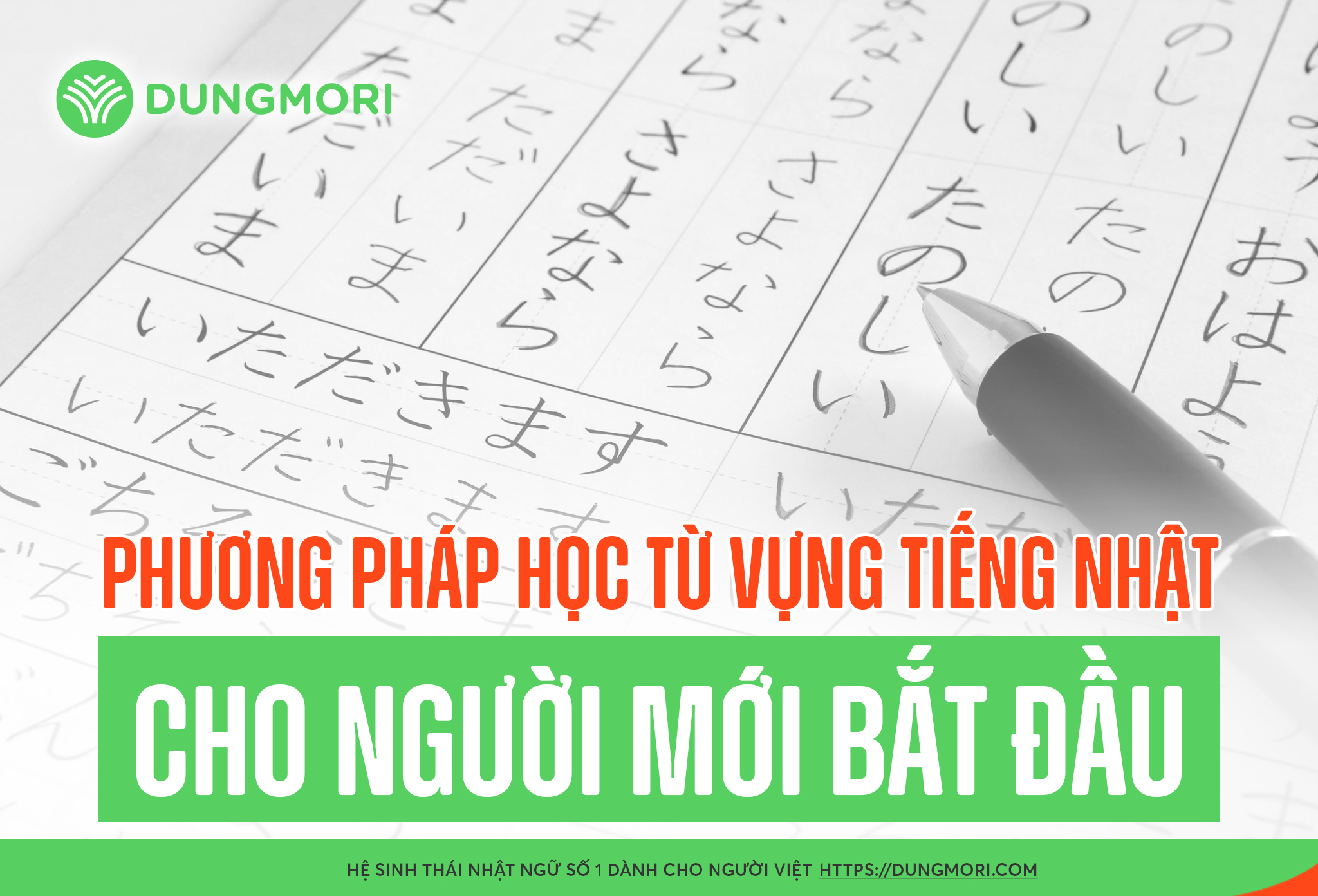 PHƯƠNG PHÁP HỌC TỪ VỰNG TIẾNG NHẬT CHO NGƯỜI MỚI BẮT ĐẦU